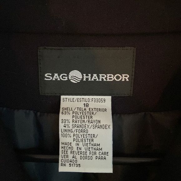 Sag Harbor collared jacket size 18 - Picture 2 of 9